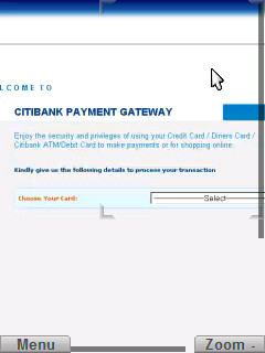 Citibank Payment Gateway