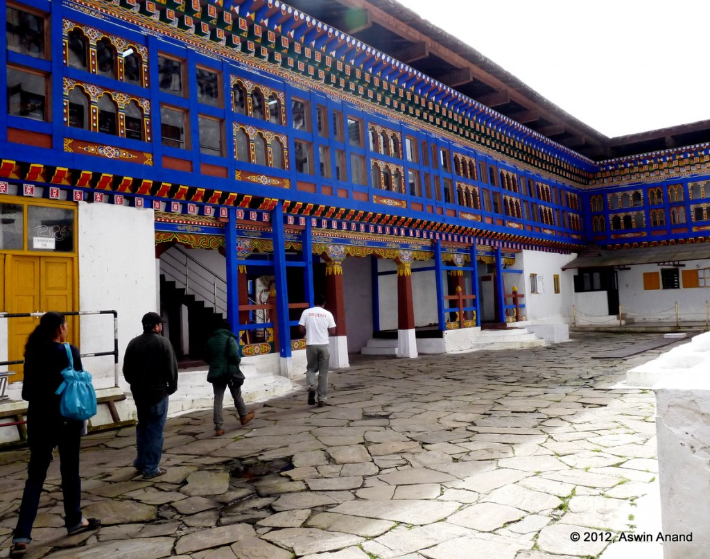 Colourful Wangchulo Dzong at Haa Valley